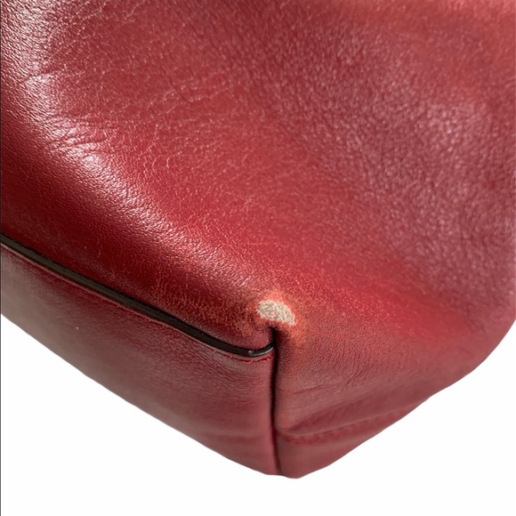 ❌SOLD❌Coach Legacy Duffel Shoulder Bag - Red - Picture 7 of 16